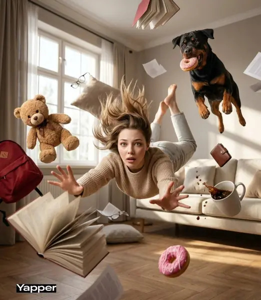 تصویرسازی سینمایی از صحنه‌ای سورئال و پویا